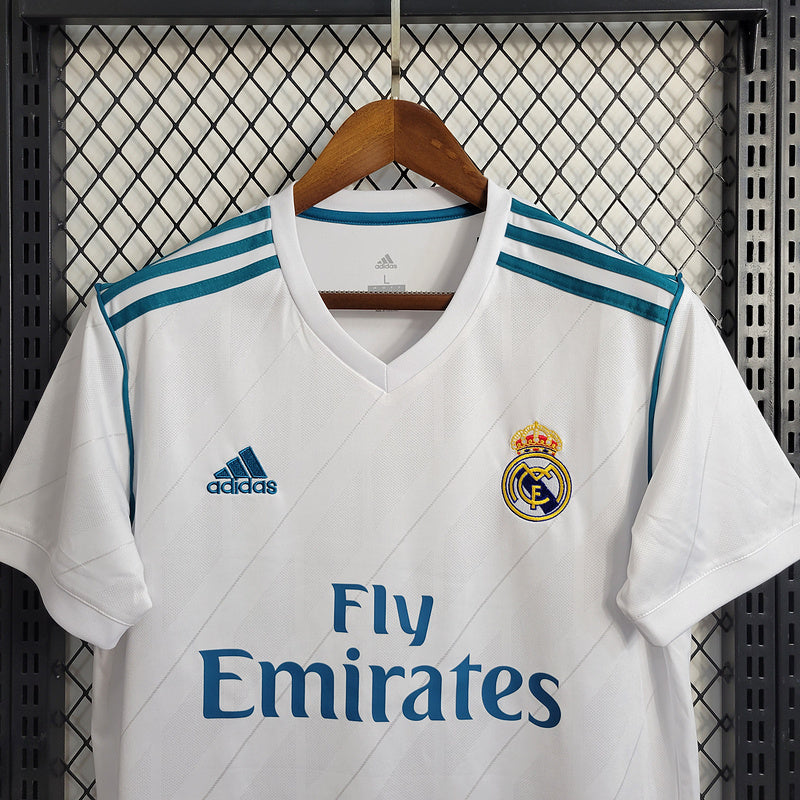 Maglia Retro Real Madrid Away 2017 - Con Patch UCL