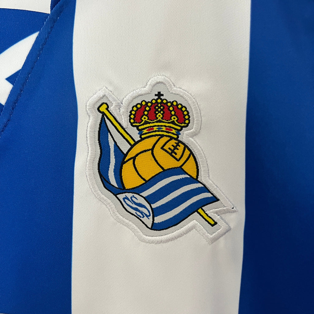 T-shirt e Pantaloncini per Bambino Real Sociedad Home 24/25