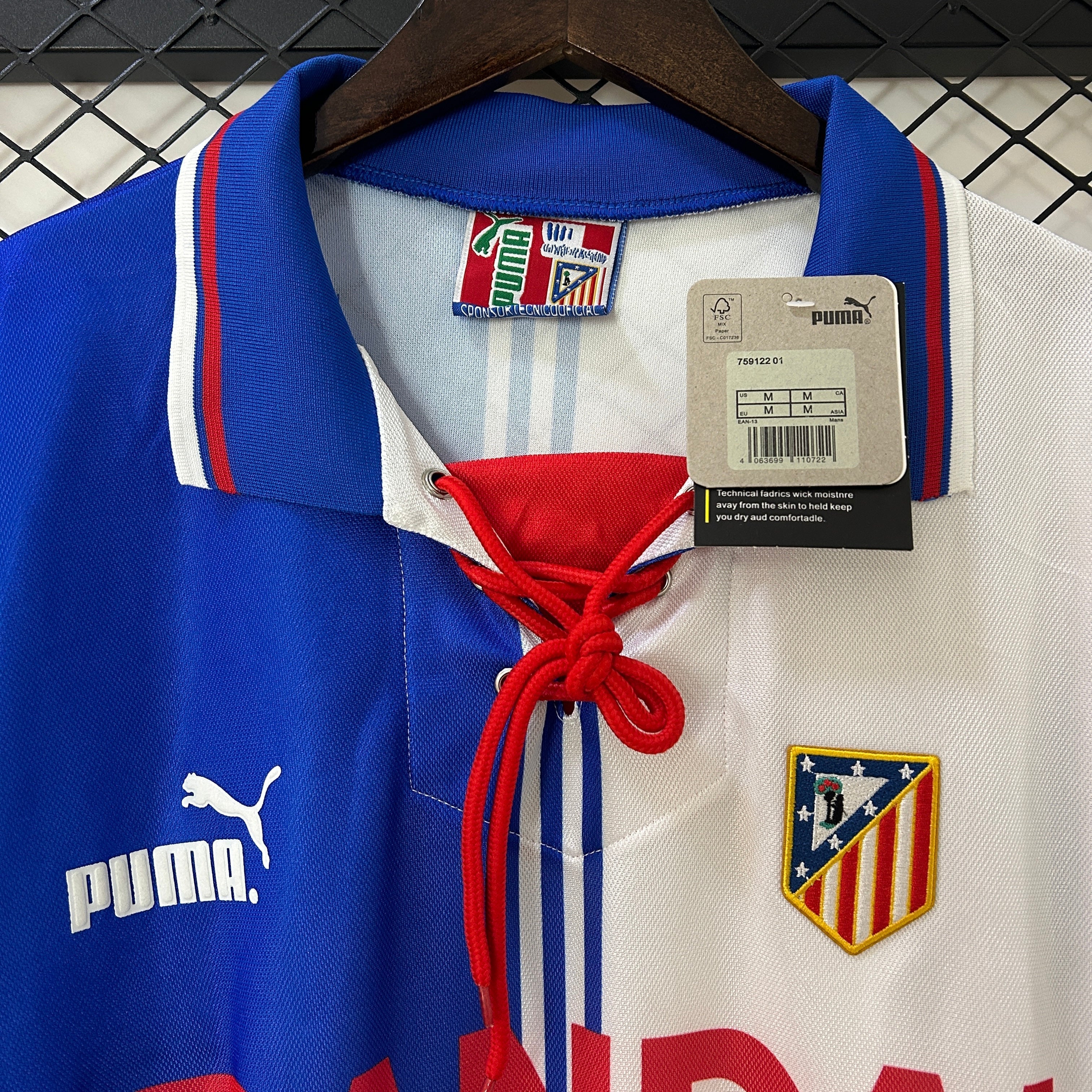 Maglia Atletico de Madrid Retro 96/97