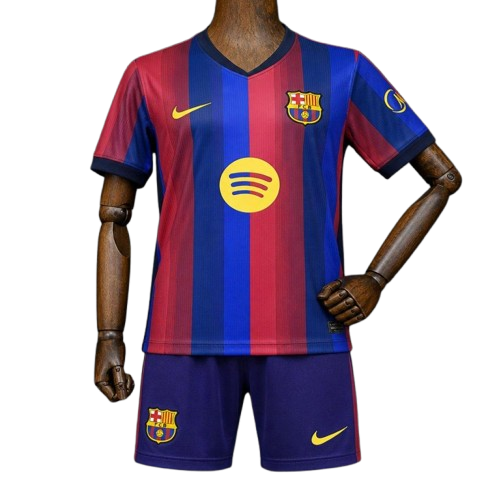 T-shirt e Pantaloncini Bambino FC Barcelona Home 2026/27