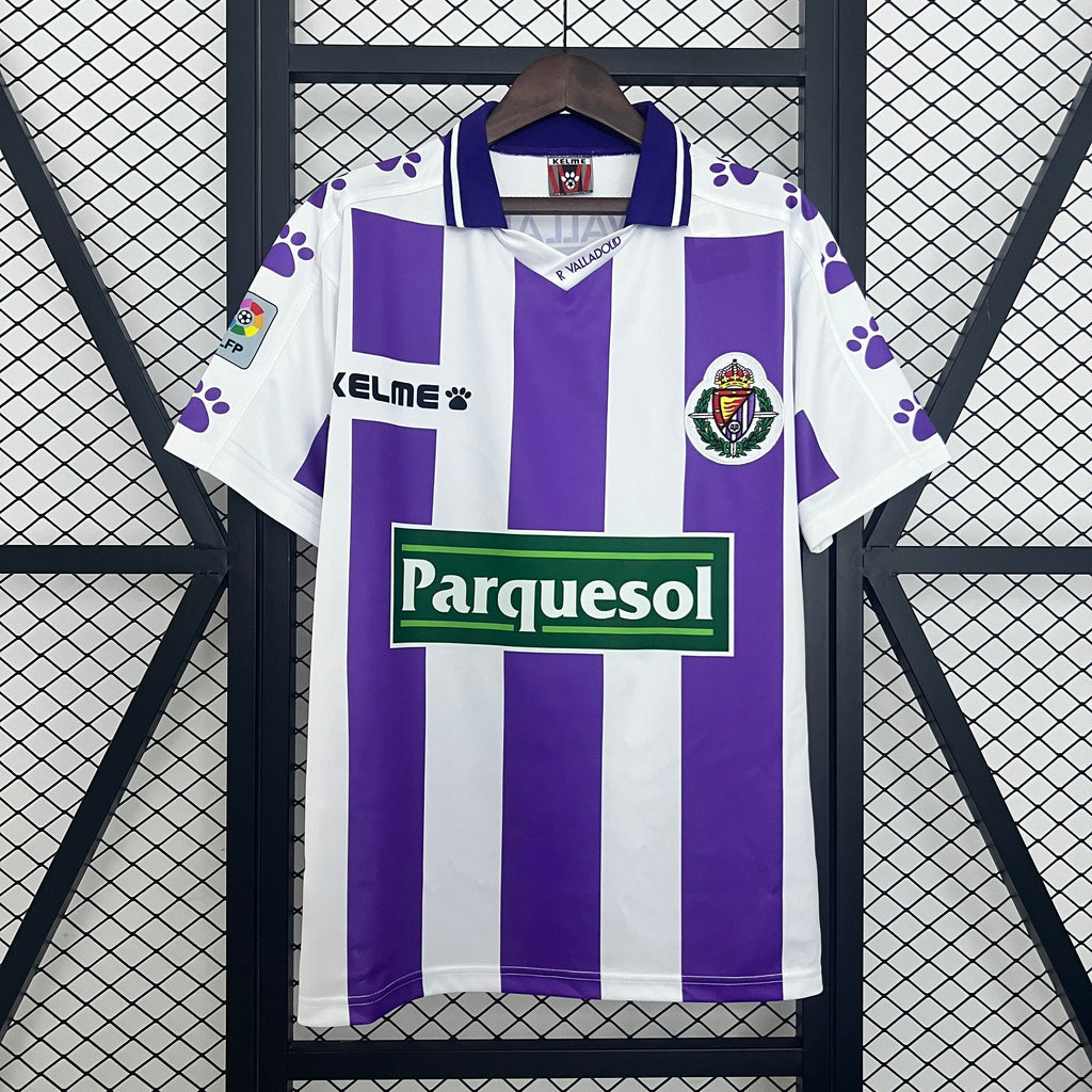 Maglia Retro Real Valladolid 95/96 - Con Patch LFP