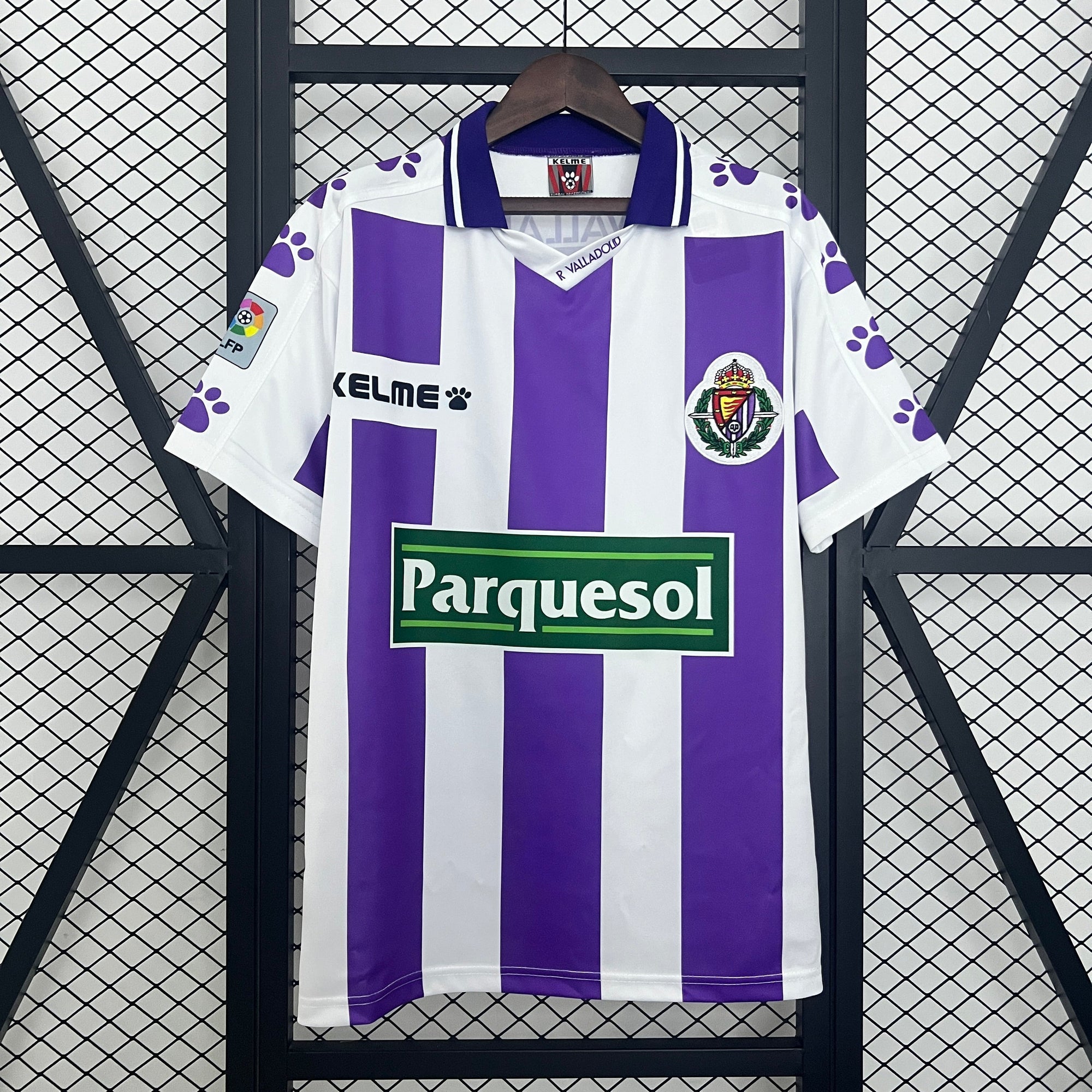 Maglia Retro Real Valladolid 95/96 - Con Patch LFP