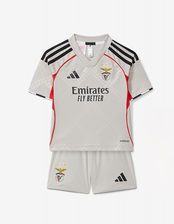 T-shirt e Pantaloncini per Bambino Benfica Away 25/26