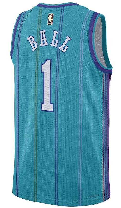 Maglia Charlotte Hornets LaMelo Balll - Teal Jersey