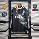 Maglia Manica Lunga Real Madrid 2014 - Con Patch UCL