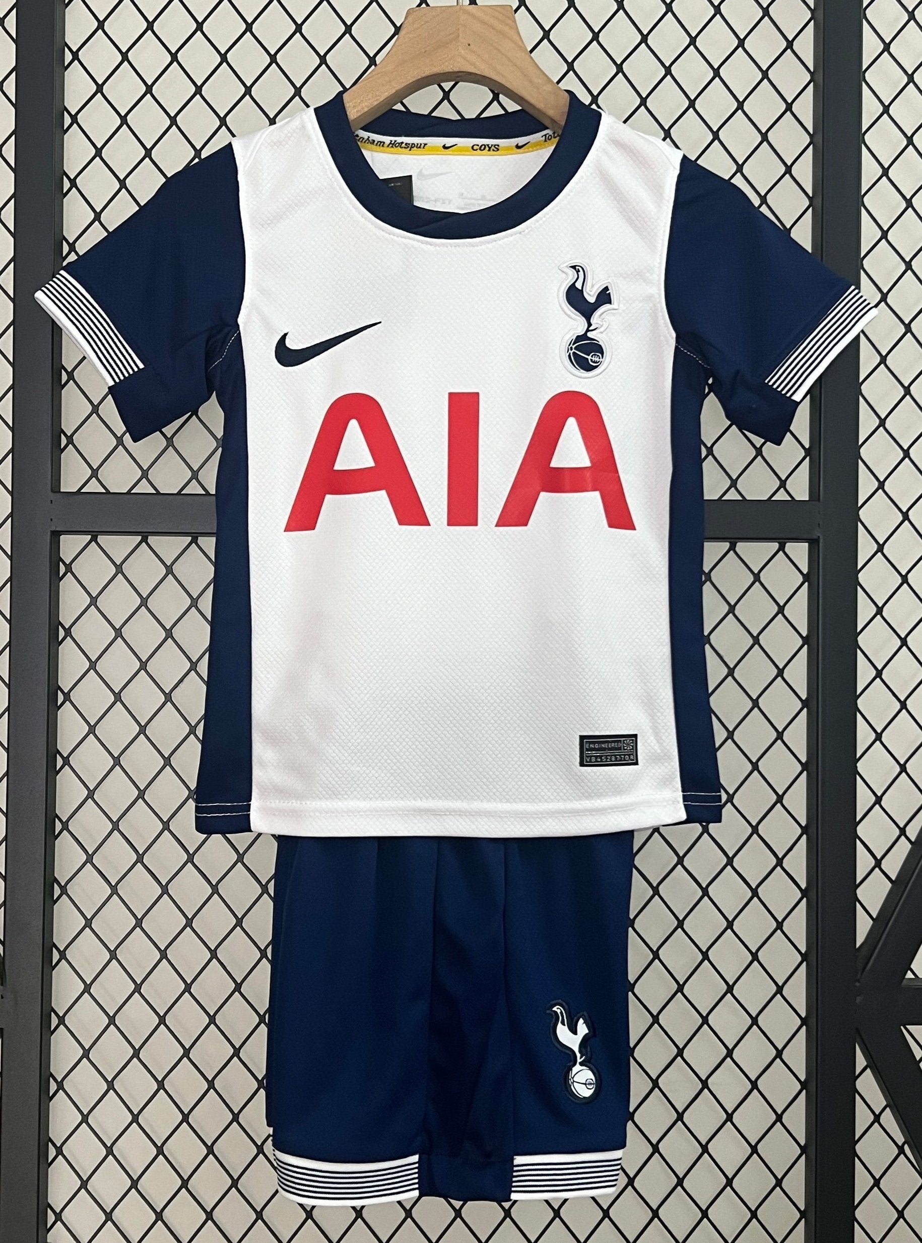 T-shirt e Pantaloncini per Bambino Tottenham Home 24/25