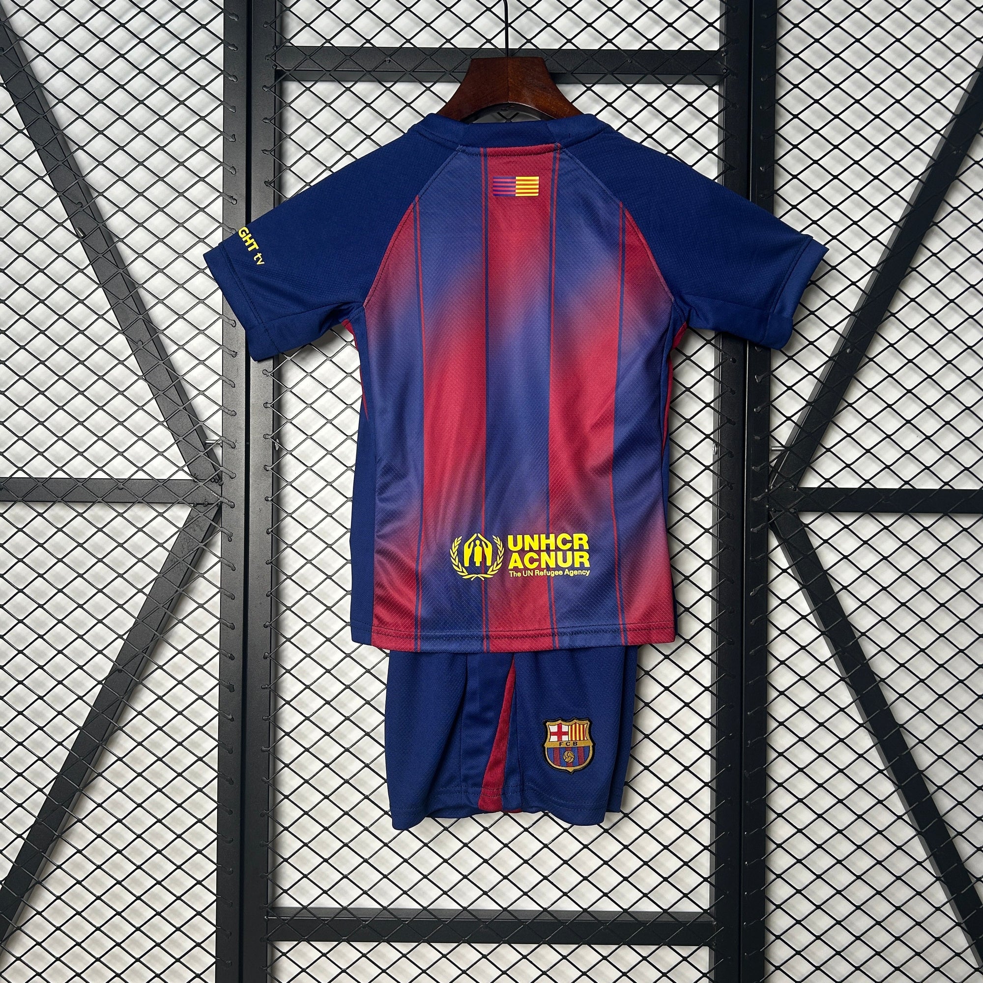 T-shirt e Pantaloncini per Bambino FC Barcelona Home 25/26
