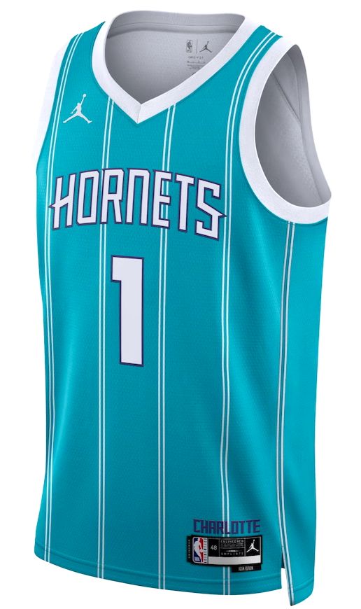 Maglia Charlotte Hornets LaMelo - Ball Teal