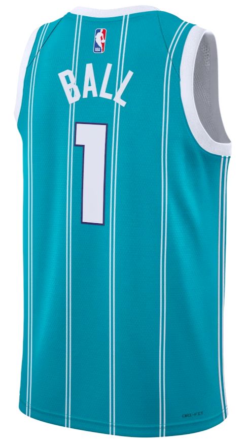 Maglia Charlotte Hornets LaMelo - Ball Teal