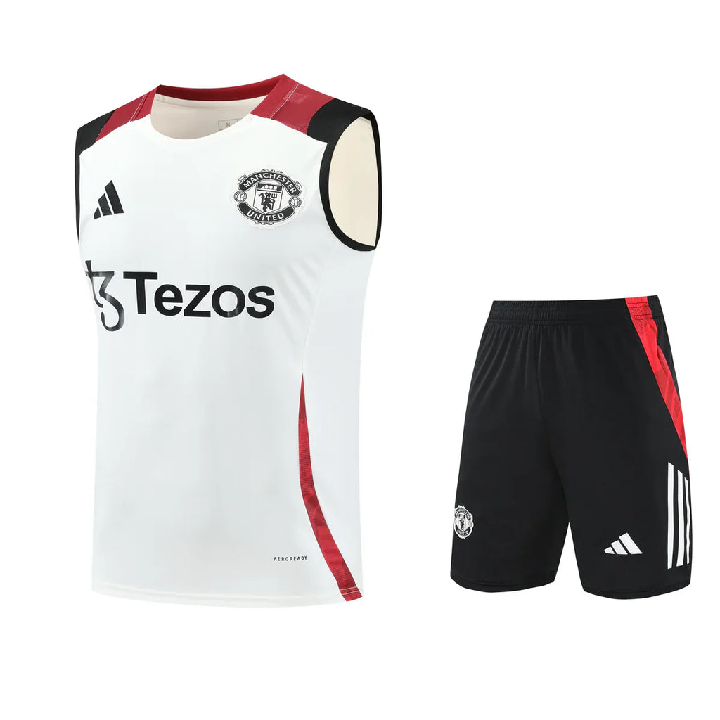 Maglia e Pantaloncini da Allenamento Manchester United 2025/26