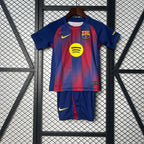 T-shirt e Pantaloncini per Bambino FC Barcelona Home 25/26
