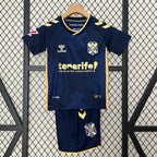 T-shirt e Pantaloncini per Bambino CD Tenerife Away 24/25 -  Con Patch LaLiga