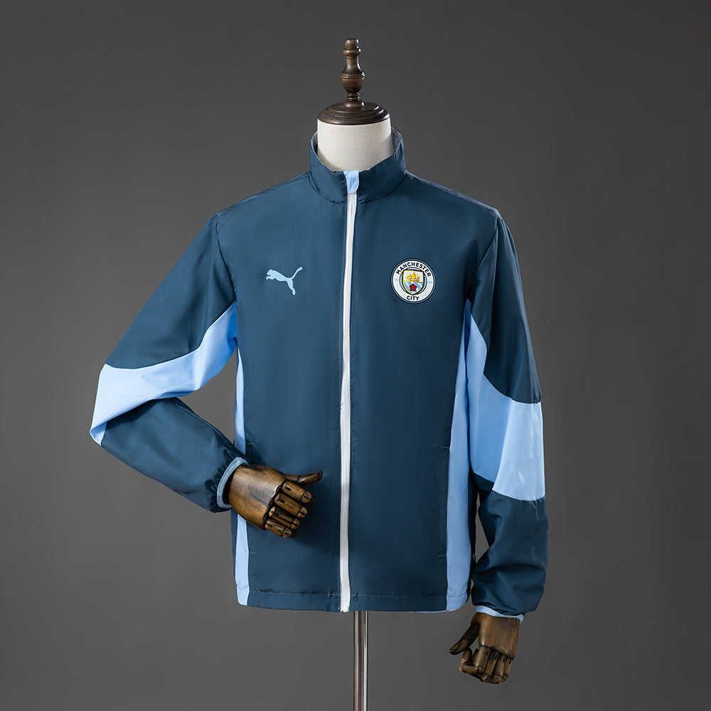 Giacca impermeabile reversibile Manchester City 2026