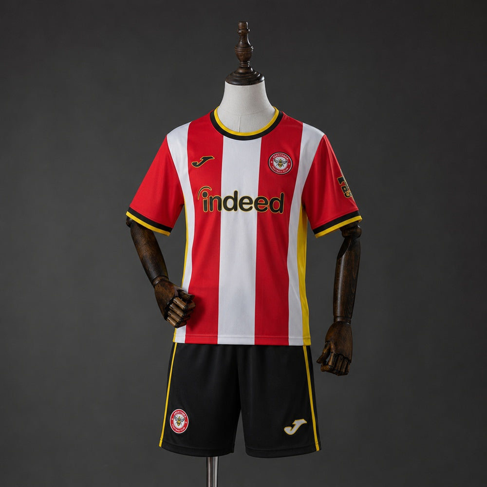 T-shirt e Pantaloncini Bambino Brentford FC Home 26/27
