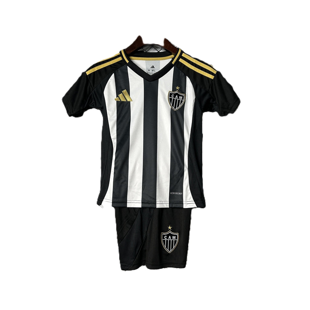 T-shirt e Pantaloncini per Bambino Atletico Mineiro Home 25/26
