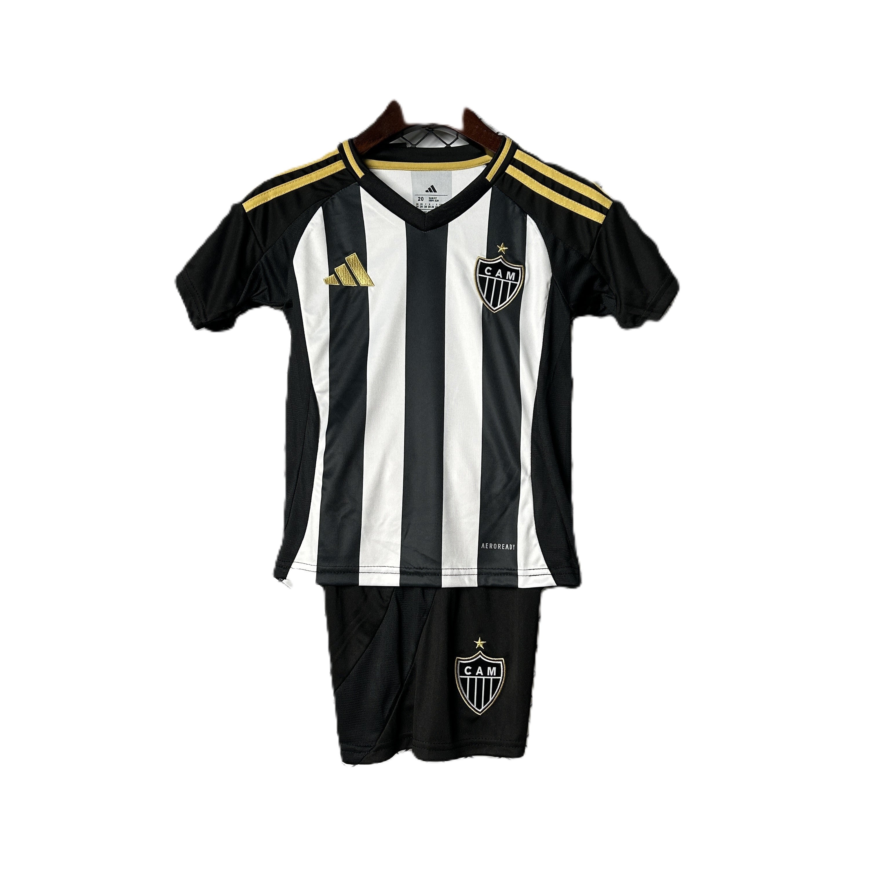 T-shirt e Pantaloncini per Bambino Atletico Mineiro Home 25/26