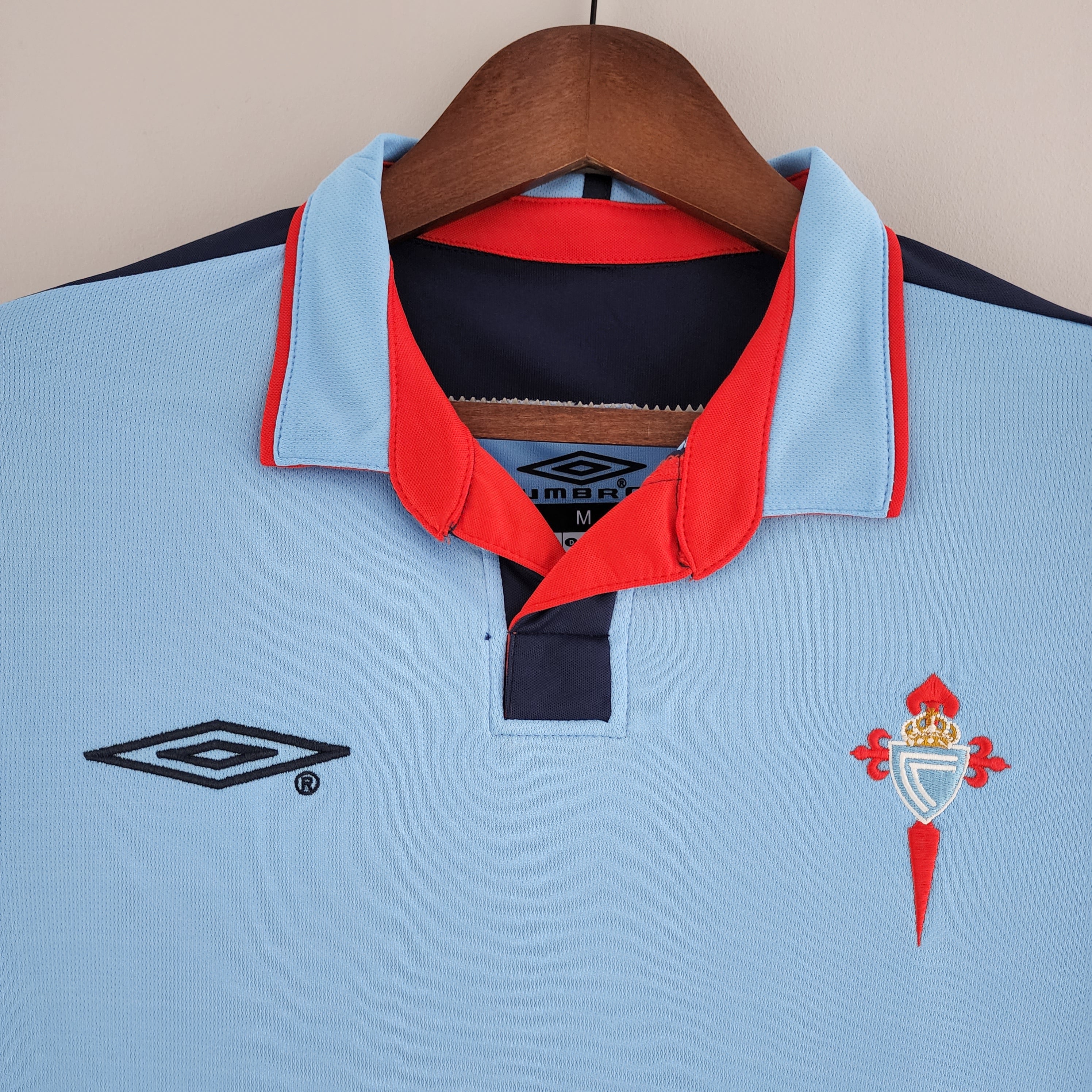 Maglia RC Celta Retro 2002/2004 -  Con Patch LFP