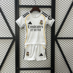 T-shirt e Pantaloncini per Bambino Real Madrid Home 25/26