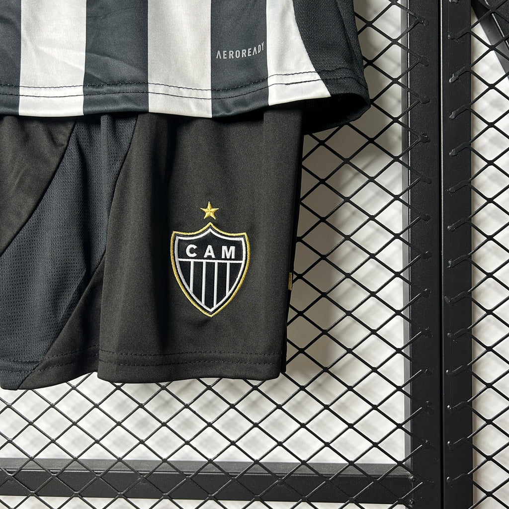 T-shirt e Pantaloncini per Bambino Atletico Mineiro Home 25/26