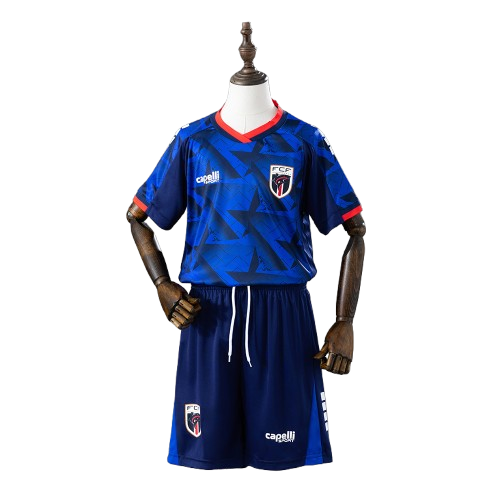 T-shirt e Pantaloncini per Bambino Capo Verde Home 2026/27