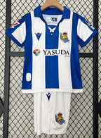 T-shirt e Pantaloncini per Bambino Real Sociedad Home 24/25