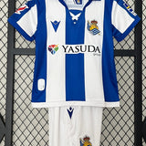 T-shirt e Pantaloncini per Bambino Real Sociedad Home 24/25