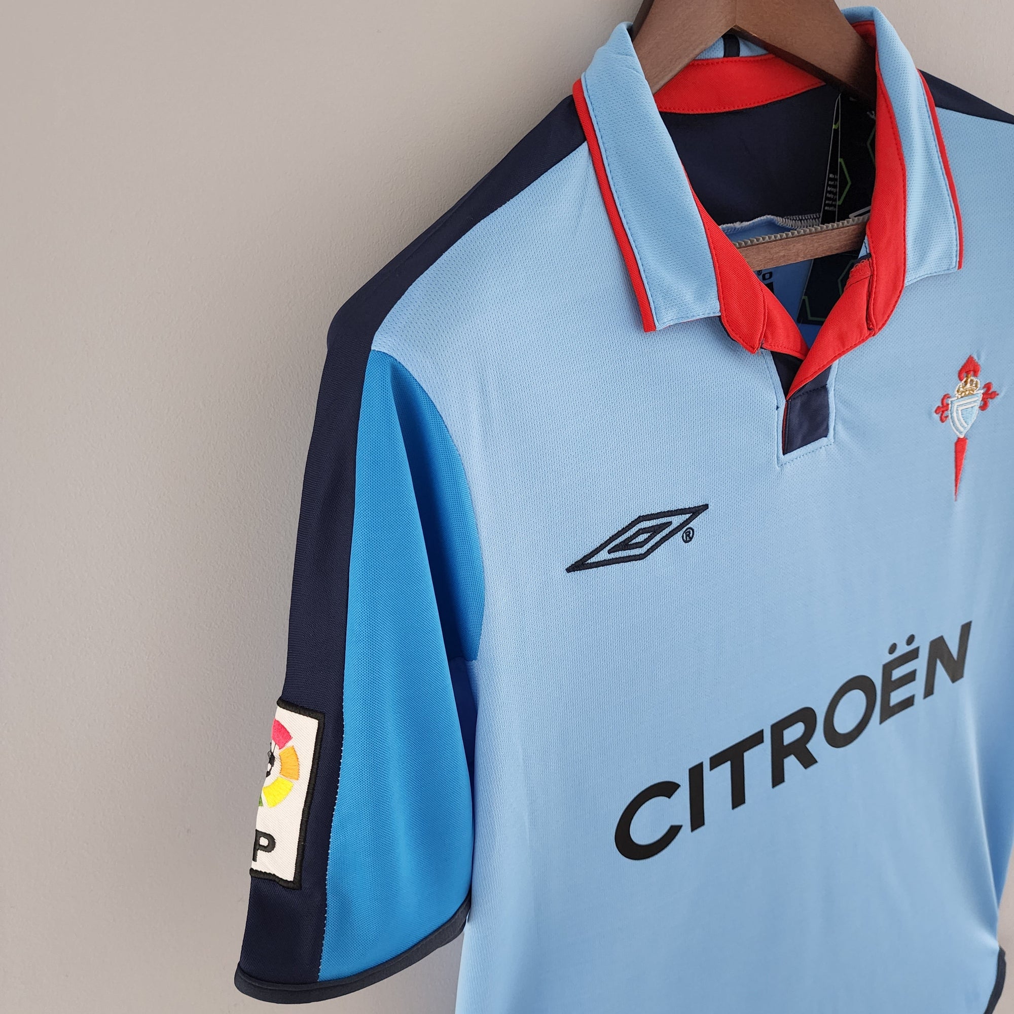 Maglia RC Celta Retro 2002/2004 -  Con Patch LFP