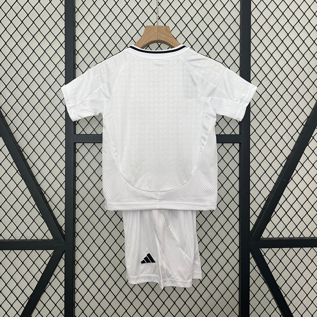T-shirt e Pantaloncini per Bambino Real Madrid Home 24/25