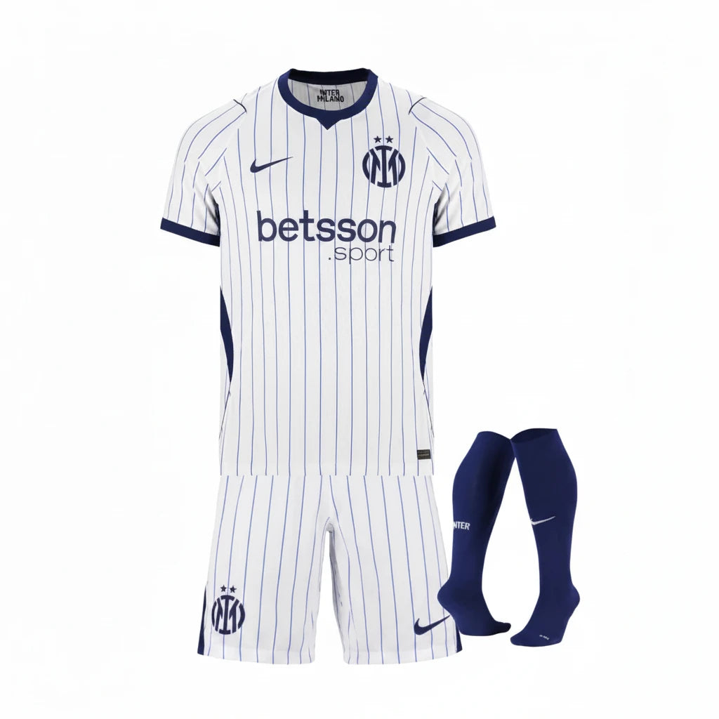 T-shirt e Pantaloncini Bambino Inter Away 2026/27 - Con Calzettoni