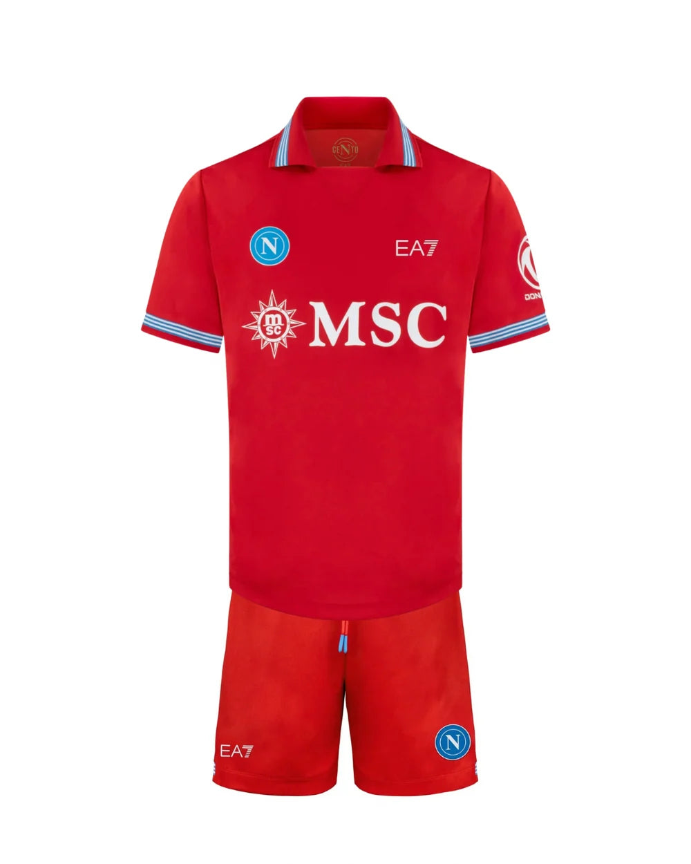 T-shirt e Pantaloncini Bambino SSC Napoli Third 26/27