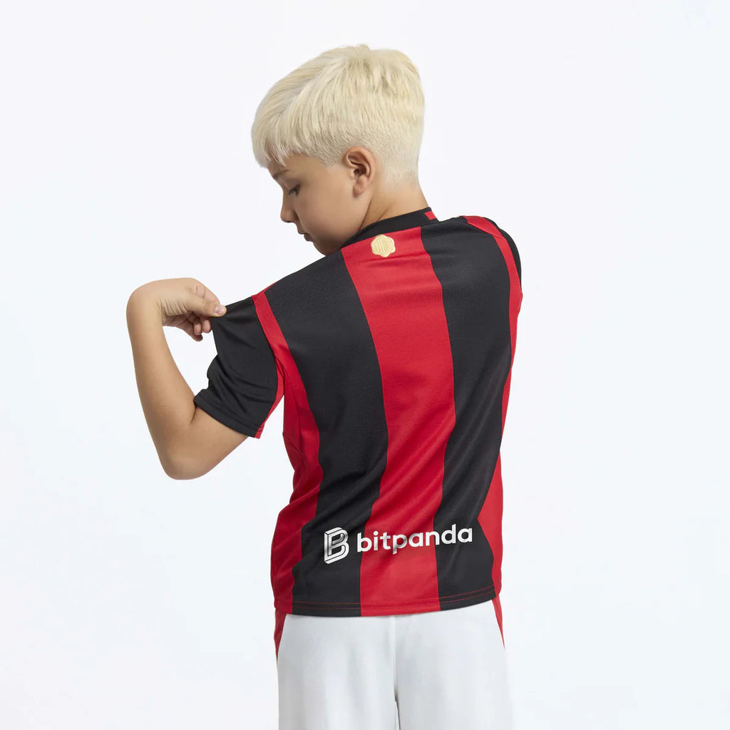 T-shirt e Pantaloncini Bambino A.C Milan Home 2026/27 - Con Calzettoni