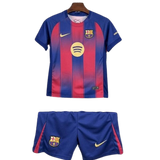 T-shirt e Pantaloncini per Bambino FC Barcelona Home 25/26