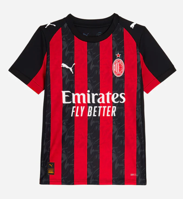 T-shirt e Pantaloncini per Bambino A.C Milan Home 25/26