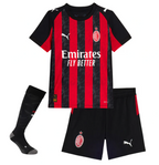 T-shirt e Pantaloncini per Bambino A.C Milan Home 25/26 - Con Calzettoni