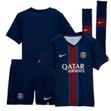 T-shirt e Pantaloncini per Bambino PSG Home 25/26 - Con Calzettoni