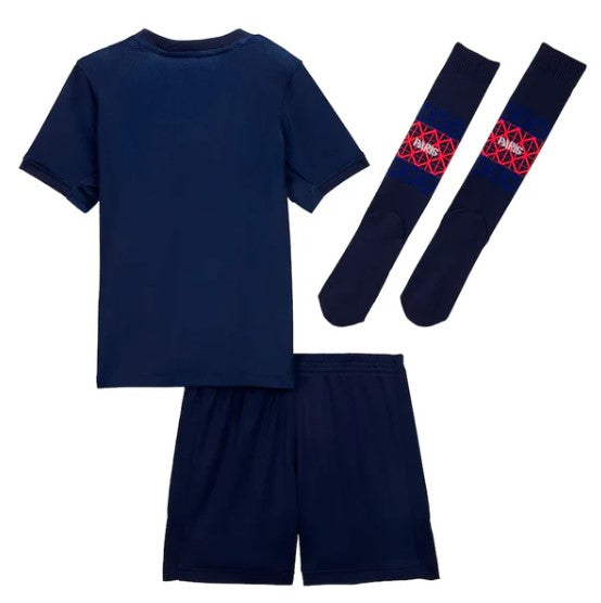 T-shirt e Pantaloncini per Bambino PSG Home 25/26 - Con Calzettoni