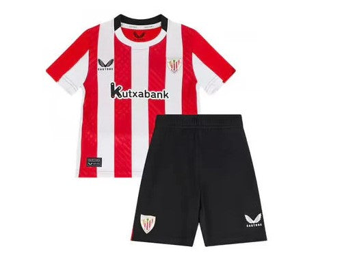 T-shirt e Pantaloncini per Bambino Athletic Club Bilbao Home 24/25