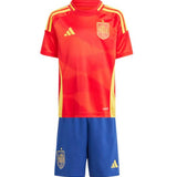 T-shirt e Pantaloncini per Bambino Spagna Home 24/25