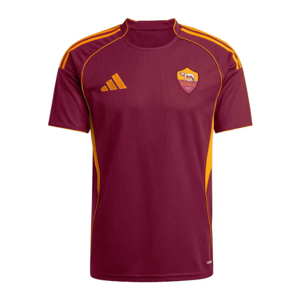 T-shirt e Pantaloncini per Bambino AS Roma Home 25/26 - Con Calzettoni