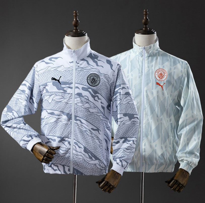 Giacca impermeabile reversibile Manchester City 2025/26