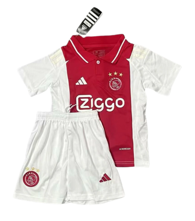 T-shirt e Pantaloncini per Bambino Ajax Home 24/25