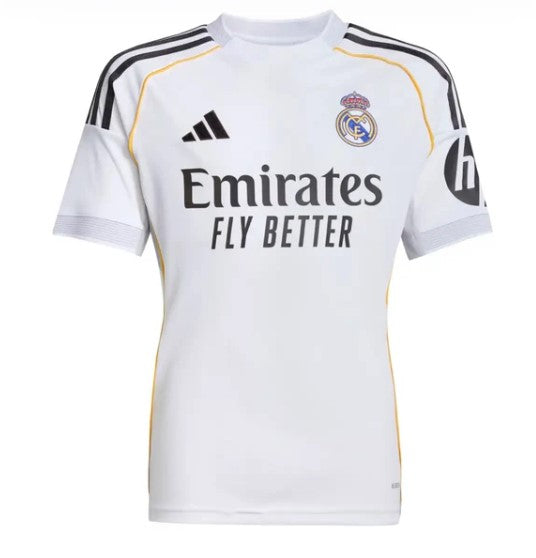 T-shirt e Pantaloncini per Bambino Real Madrid Home 25/26 - Con Calzettoni