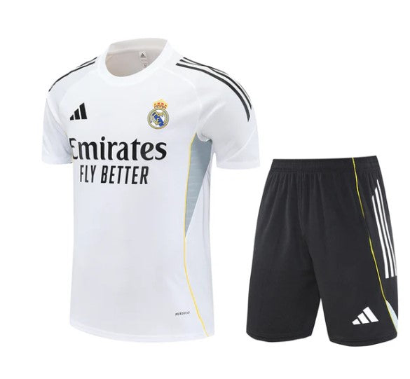 Maglia e Pantaloncini da Allenamento Real Madrid 25/26