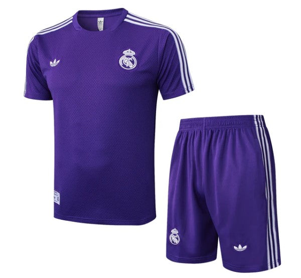 Maglia e Pantaloncini da Allenamento Real Madrid 25/26