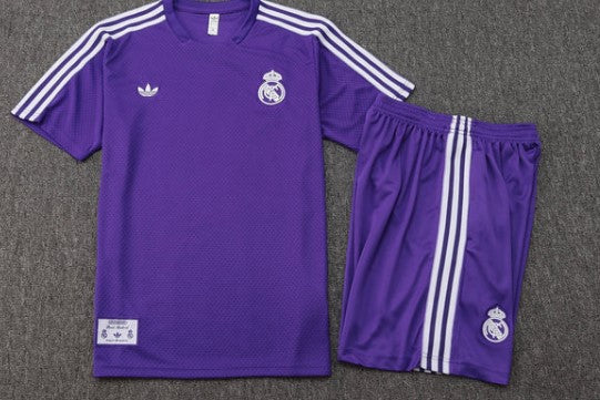 Maglia e Pantaloncini da Allenamento Real Madrid 25/26
