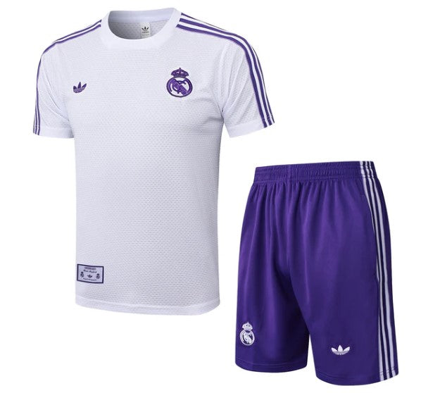Maglia e Pantaloncini da Allenamento Real Madrid 25/26