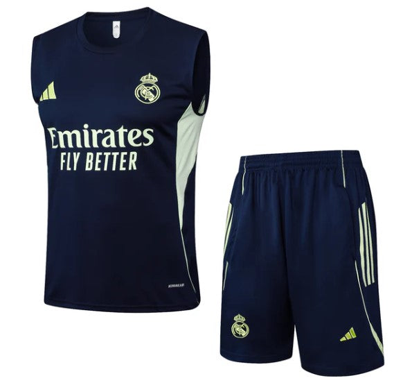 Maglia e Pantaloncini da Allenamento Real Madrid 25/26