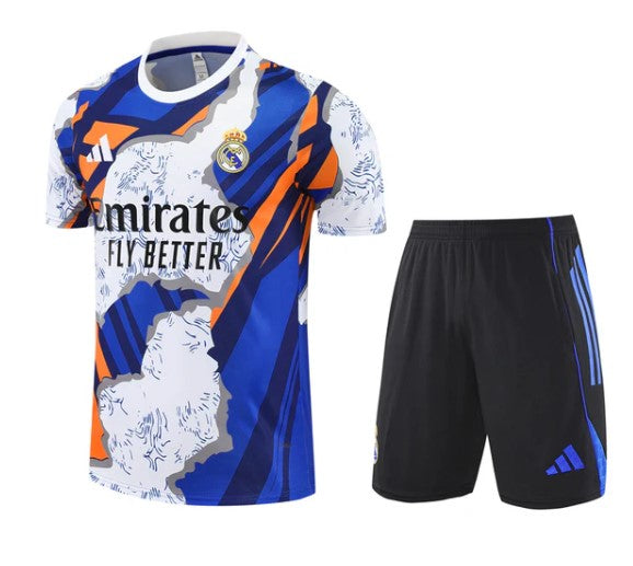 Maglia e Pantaloncini da Allenamento Real Madrid 25/26