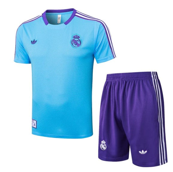Maglia e Pantaloncini da Allenamento Real Madrid 25/26