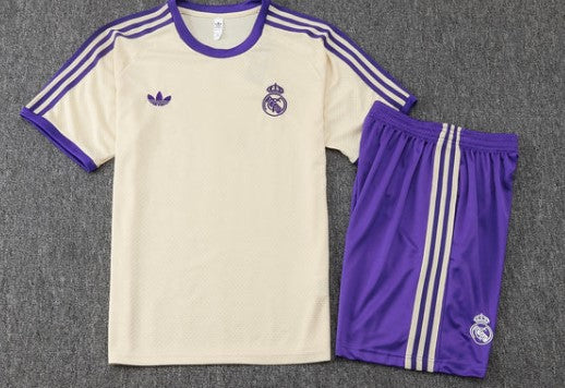 Maglia e Pantaloncini da Allenamento Real Madrid 25/26